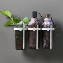 벽걸이 현관 모던 우산 꽂이, 색상:그레이