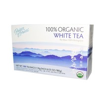 Prince of Peace 프린스오브피스오가닉 화이트 티 100개입 100 Tea Bags a fuller body, 1개