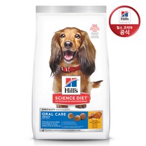 힐스 사이언스다이어트 힐스 강아지 사료 어덜트 1 6세 오랄 케어 1.8KG, 오랄 케어 1.8KG 9281 /.