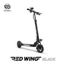 AU테크 레드윙 블랙 접이식 전기 전동킥보드 36V 12Ah, 레드윙 블랙 36V 12A 블랙 XD