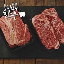 [치악산한우]청정한우 투뿔 NO9 로스구이 선물세트 1kg, 단품