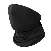 Obemisk Balaclava 스키 페이스 마스크 자외선 차단 남성용 여성용 햇빛 후드 전술 야외 스포츠 사이클링 오토바이 모자 블랙. 48cm*24cm 가성비 추천 미국직구, Balaclavas, Black