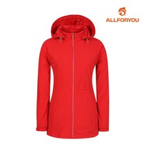 올포유 올포유 여성 후드 탈부착 허리스트링 솔리드 점퍼 AWJUJ7302-500_G