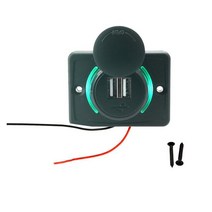 주행충전기 인산철 배터리 캠핑카 주행중충전기 범용 자동차 충전기 12/24V PD + QC3.0 듀얼 포트 빠른 소, 06 02 Green