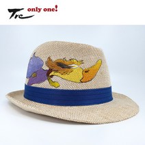 뜨레 Tre 남녀공용 알바트로스 골프 페도라 PAPA20074, 58cm, 블루띠