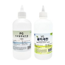 조이라이프 프로필렌글리콜 PG 500g+식물성 글리세린 VG 600g