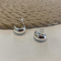 은귀걸이 925 실버 순은 링귀걸이 진주 원터치 취직 아내 졸업 커플 여친 대행사 귀걸이 말발굽 신혼부부 선물 기념일