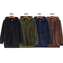 쿨샵 여성 하프집업 후드 후리스집업 양털 후드티