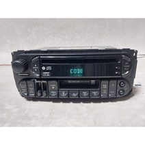 크라이슬러 PT 크루져 순정 CD 테잎 오디오 / P04858543AC-A