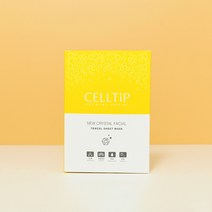 셀팁 크리스탈 페이셜 텐셀 시트 마스크팩 수분보충 보습 데일리관리 임산부 청소년, 7개, 1세트