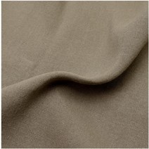 코튼린넨 원단 마직스판 천 모카