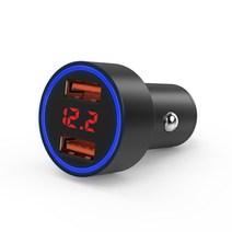 넥스트 NEXT-1406CHG LED 2포트 QC3.0 USB 차량용 충전기 퀵차지 고속충전기
