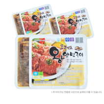 돼지왕구이 돼지갈비 왕구이 [표고버섯 왕 양념구이 2kg], 2kg  / 1팩