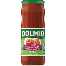돌미오 토마토 어니언 갈릭 파스타 소스 785g Dolmio Extra Tomato Onion Garlic Pasta Sauce, 1팩, 1개