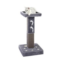고양이 스크래칭 포스트 실린더 84 CM 튼튼한 사이잘 캣 클라이밍 프레임 타워 캣타워 고양이캣타워 원목캣타워 대형캣타워 고양이 캣타워 캣폴 미니 캣타워, 원컬러