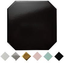 중앙데코 옥타곤 팔각타일 148mm 블랙 박스판매, 01.옥타곤/148mm블랙44조각+화이트포인트44조각, 1box