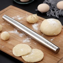 홍두깨 반죽 밀대 3등급 한우 꾸리살 onlycook 304 스테인레스 스틸 롤링 핀 가, [1] 하나의