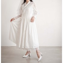 온휘~레이스 철릭원피스 생활한복