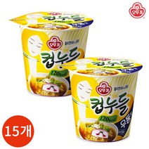 오뚜기 컵누들 우동맛 38.1g x 15개, 단품