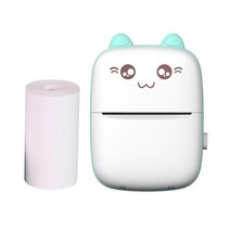 택배송장라벨프린터 배송 송장 인쇄기 미니 휴대용 열전사 용지 사진 무선 학교 학생, 스타일