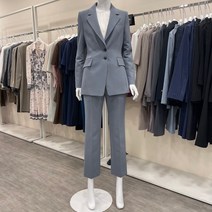 케이엘 KL 톡톡원단 스판력우수한 다크블루 세미정장 KGJKLJ9000