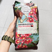 피코크 파푸아뉴기니 쿠아 에이 블루마운틴 1kg (홀빈 원두) x 1개, 단품, 단품, 1000g