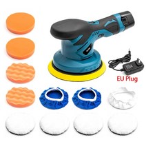 12v 무선 자동차 광택기 6단 조절식 자동차 왁싱 페인트 케어 가구 연마기 리튬 배터리 포함 셀프 DIY, 나는 3을 설정