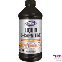 나우스포츠 엘카르니틴 부스터 시트러스 1000mg 고흡수성 16온스 건강한, 카르니틴 액체 1000mg 고흡수성 시트러스 16온스