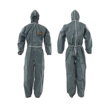 크린가드 A20 땀흡수 프레쉬업 보호복후드 방진 방역복 회색, 43077_땀흡수보호복XL