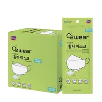 이지퓨어 황사마스크 KF80 대형, 화이트, 50매