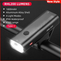 자전거캠 블랙박스 바디캠 자전거 C 타입 2000mAh, 1.RHL200 Type-C