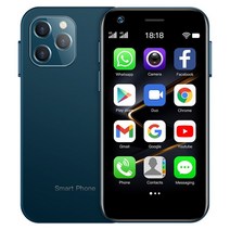 SOYES XS12 3GB RAM 32GB/64GB ROM 슈퍼 미니 스마트폰 4G LTE 3.0인치 화면 안드로이드 10.0 귀여운 소형 핸드폰 선물, 블루, 3GB 64GB