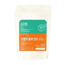 룩아워티 민트블랜딩 오렌지 블루 민트 티백, 1.5g, 30개