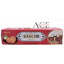 ACE 중국식품 고소한 경식오인월병 예날식오인월빙450g*10봉*1box, 10개, 450g