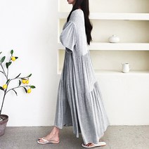 경스홀릭 굿핏 캉캉 루즈핏 롱원피스 데일리룩 빅사이즈 임부복