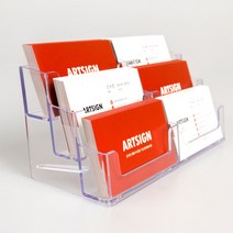 명함꽂이 모음 1단 2단 3단 4단 6단 8단 메모 쿠폰 거치대 명함집, 선택23.1086_6단