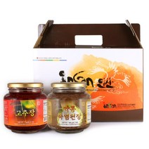인산죽염 장류 선물세트 2호(고추장+약콩된장), 단품
