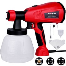 400W 페인트 도색 EU VDE 플러그 스프레이 건 800ml 컨테이너 전기 3 패턴 에어리스 정원, 한개옵션0
