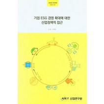 기업 ESG 경영 확대에 대한 산업정책적 접근, 김용(저),KIET,(역)KIET,(그림)KIET, KIET