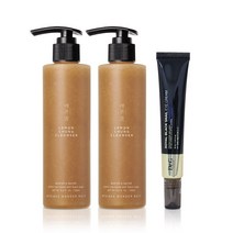 원더바스 레몬청 클렌저 200ml 2개+닥터지 로얄 블랙 스네일 아이크림 30ml_B, 상품+증정품