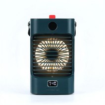 신형 수냉풍기 가정용 냉풍기 휴대용 USB 충전 테이블 스프레이 가습 에어컨 팬, 포레스트그린[G5 물냉풍기]