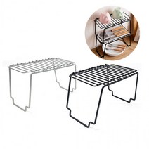 적재가능 수납선반/ 공간활용/ 식기건조 인테리어선반, 스틸수직선반 블랙, 스틸수직선반 블랙