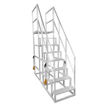 정면 통과형 안전작업대 7단 DAFW-201-7 계단 사다리