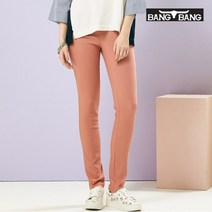 뱅뱅 뱅뱅 여성 RN밴딩 팬츠 인디안핑크