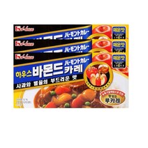 (무료배송)바몬드 카레 매운맛230gX3개 일본카레, 3개, 230g