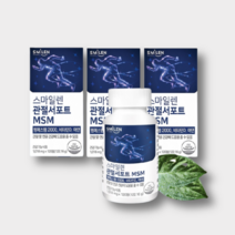 관절 연골 MSM 식이유황 비타민D 아연, (2개월분), 1개, 120정