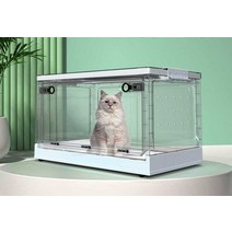 반려동물 강아지 고양이 반려견 반려묘 산소방 소형 대형 휴대용, 대형 분무 상자
