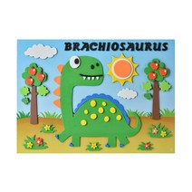 EVA 공룡 만들기 유아 초등 방문 미술 엄마표 놀이 재료 어린이집교구, 05_브라키오사우루스 type2