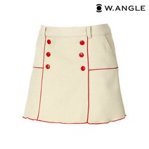 *본사직영* [와이드앵글] 컬러배색 A라인 큐롯 WWW17Q32E2