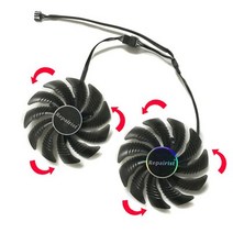 GV-RX570/580 게임용 사무용 게이밍 GV-RX470WF2/RX48, 1 pair T129215SU